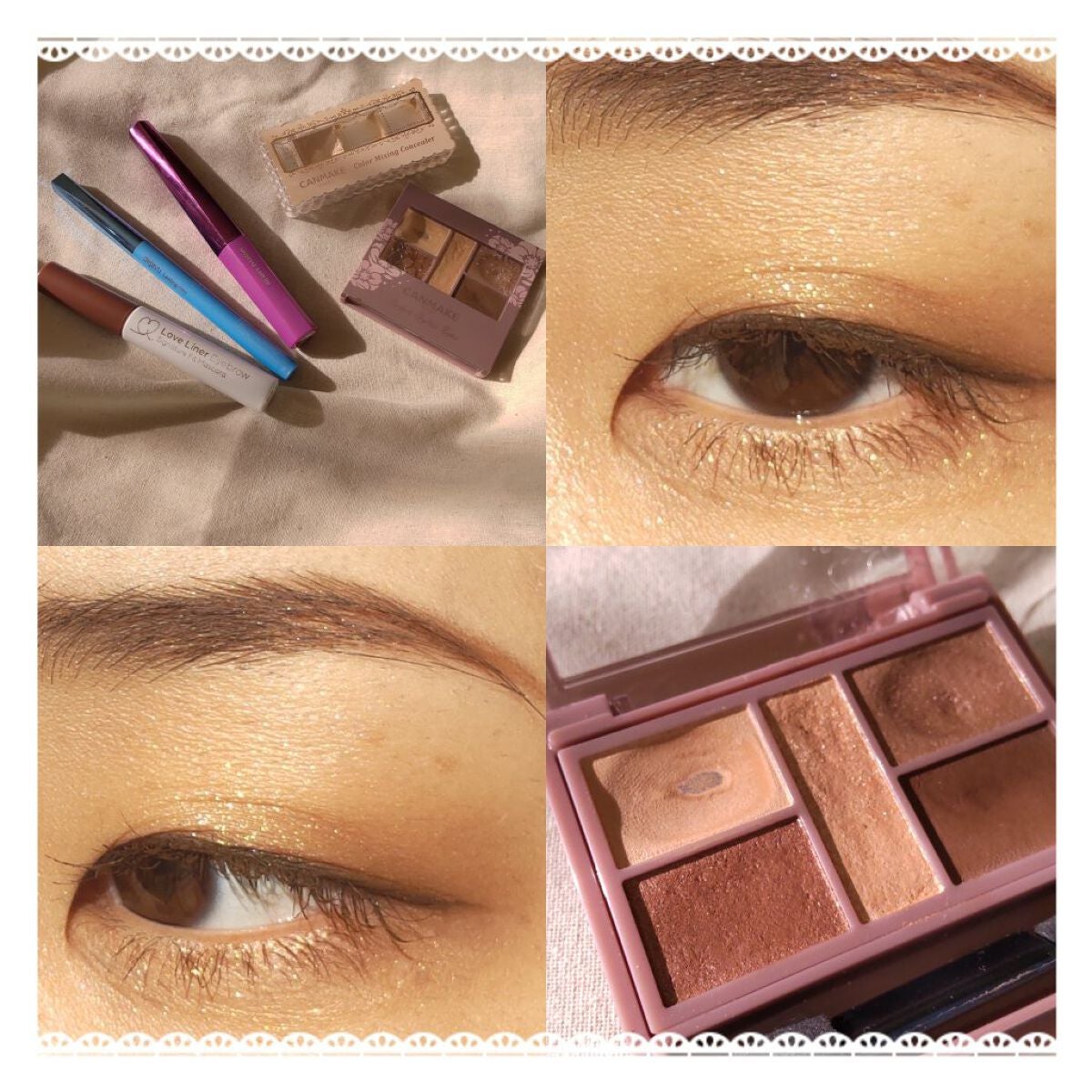 カラーミキシングコンシーラー/キャンメイク/パレットコンシーラーを使ったクチコミ(2枚目)