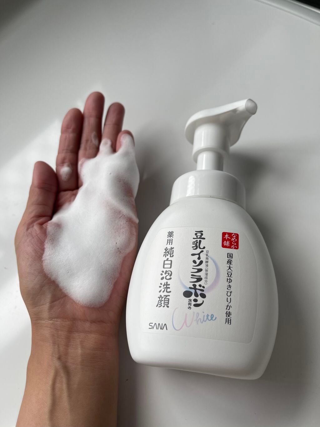 薬用泡洗顔/なめらか本舗/泡洗顔を使ったクチコミ(3枚目)