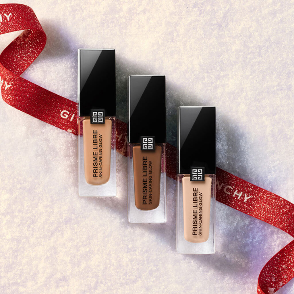 プリズム・リーブル・スキンケアリング・グロウ/GIVENCHY/リキッドファンデーションを使ったクチコミ（3枚目）