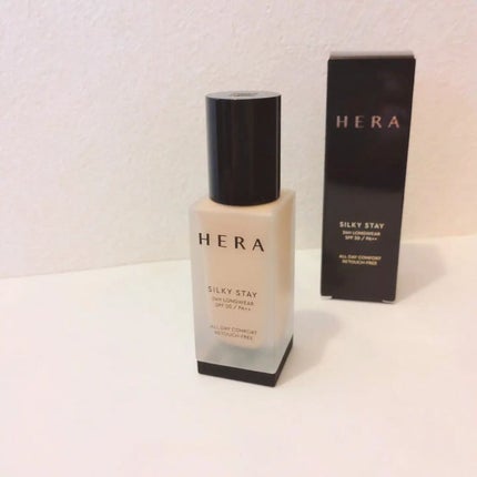 シルキーステイファンデーション/HERA/リキッドファンデーションを使ったクチコミ(2枚目)