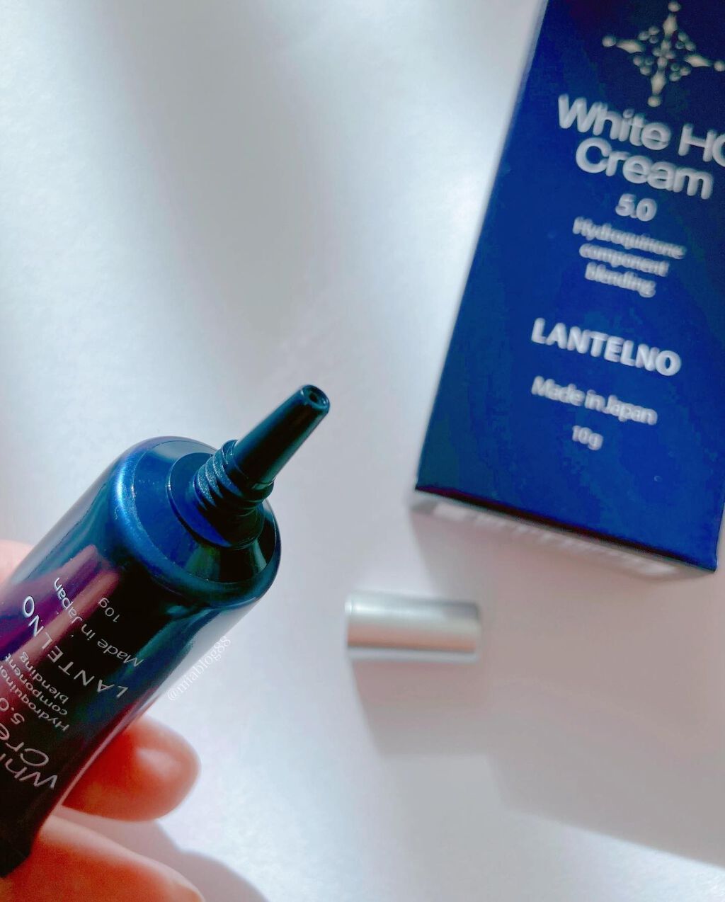 WhiteHQCream（ホワイトエイチキュークリーム）/LANTELNO/フェイスクリームを使ったクチコミ（3枚目）