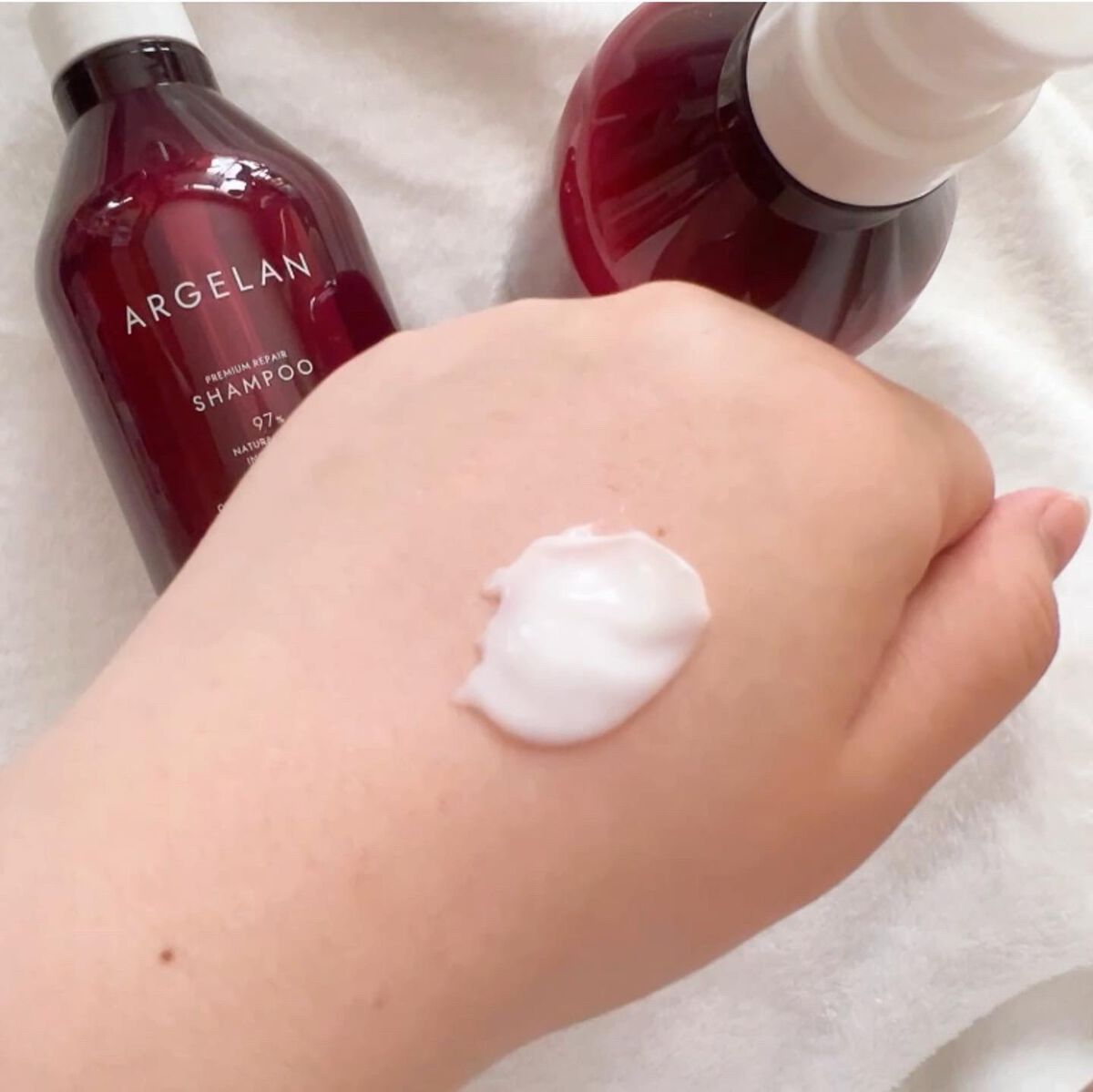 プレミアムリペア シャンプー/ヘアトリートメント/アルジェラン/市販シャンプーを使ったクチコミ(8枚目)