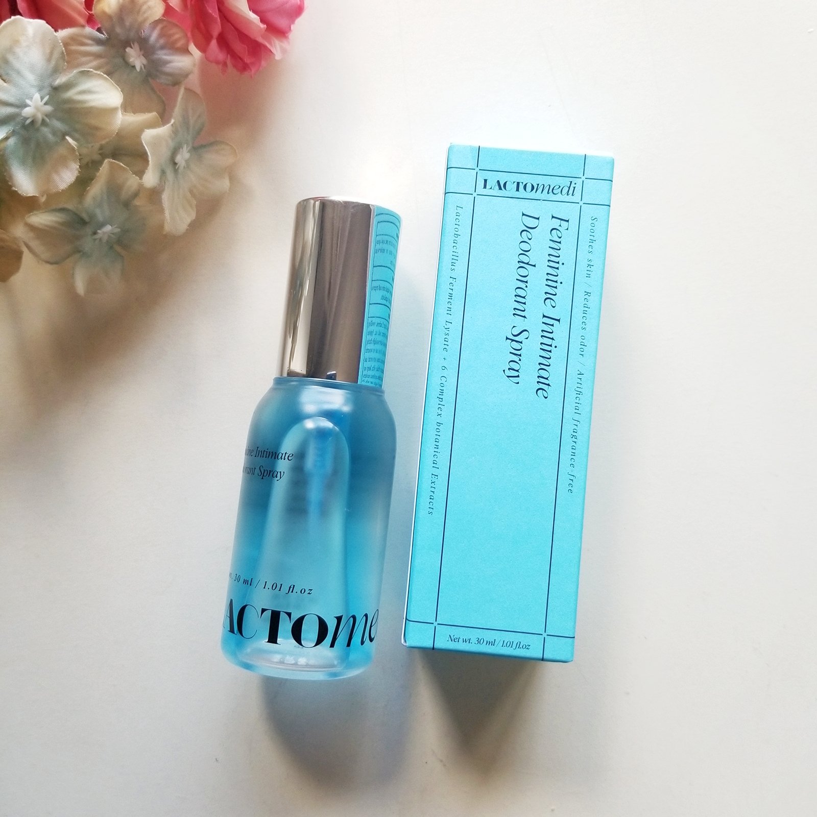 LACTOMEDI Feminine Probiotics Dry Mist/LACTOMEDI/デリケートゾーンケアを使ったクチコミ（1枚目）