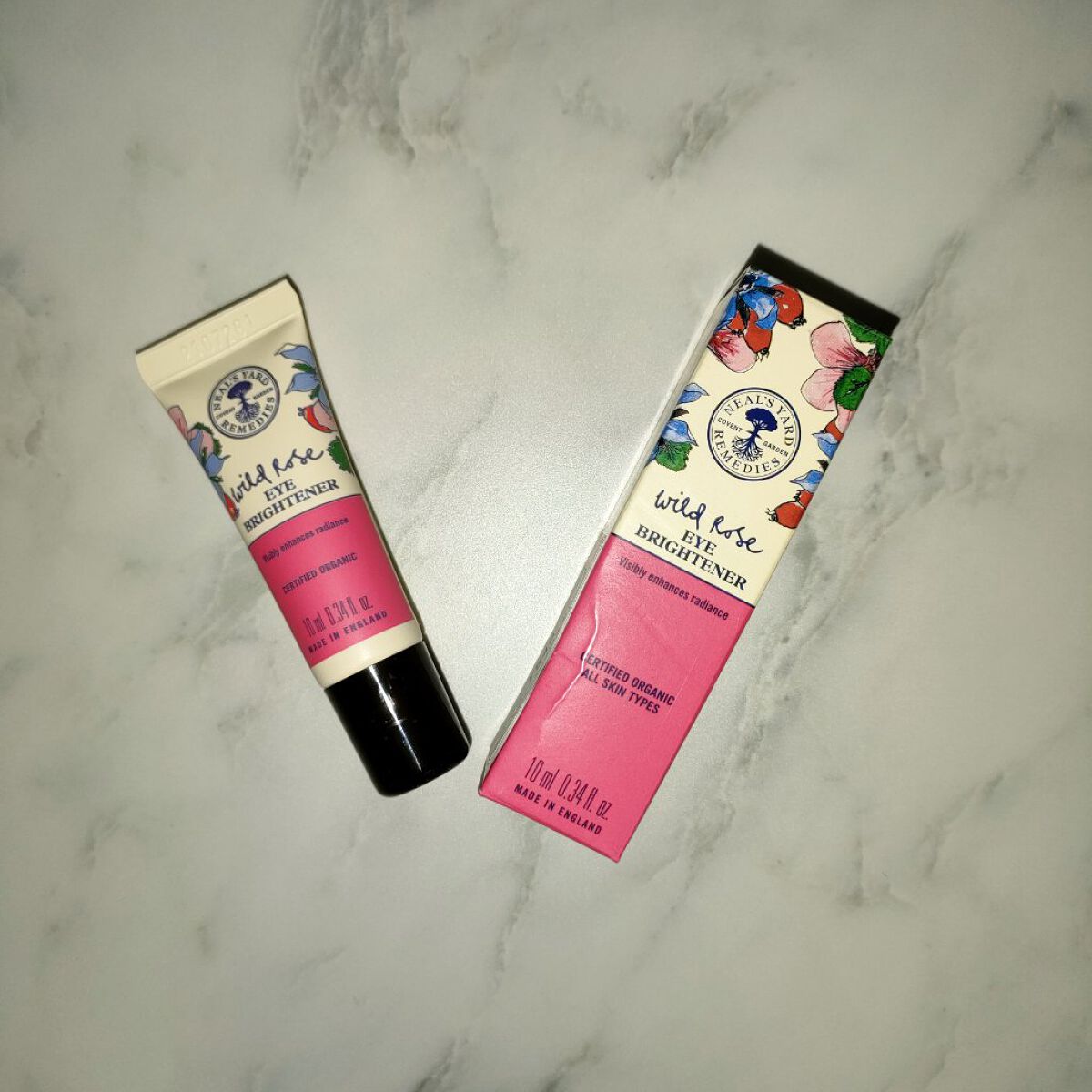 ワイルドローズアイブライトナー/ニールズヤード レメディーズ/アイケア・アイクリームを使ったクチコミ（1枚目）