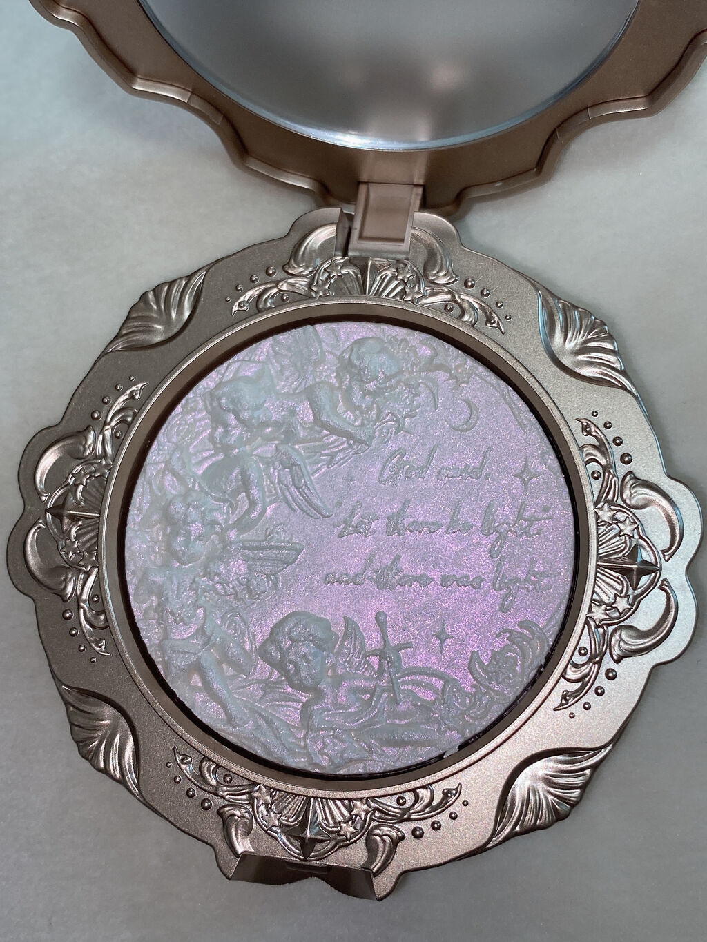 リトルエンジェル ハイライター グロウ オブ ラブ（愛の光）/FlowerKnows/パウダーハイライトを使ったクチコミ（3枚目）