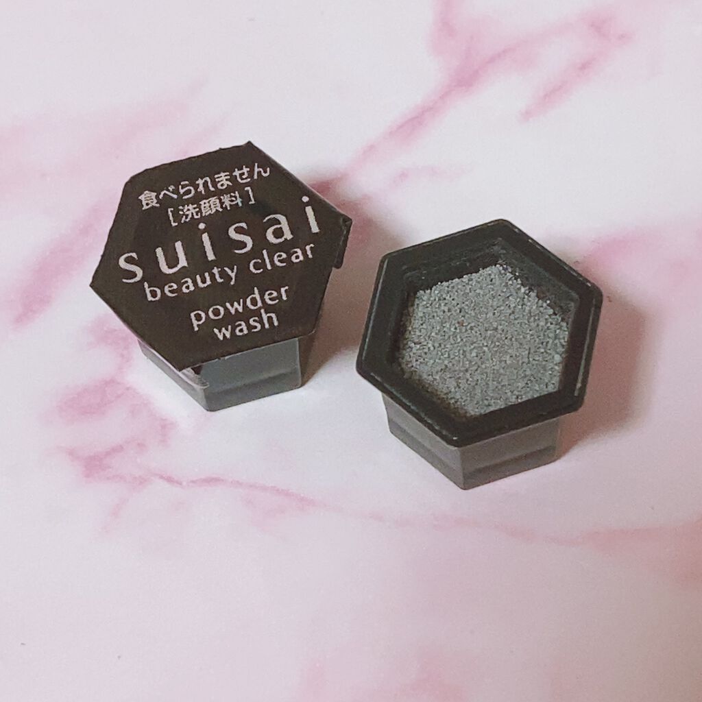 スイサイ ビューティクリア ブラック パウダーウォッシュ/suisai/洗顔パウダーを使ったクチコミ（2枚目）