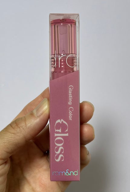 グラスティングカラーグロス/rom&nd/リップグロスを使ったクチコミ(6枚目)
