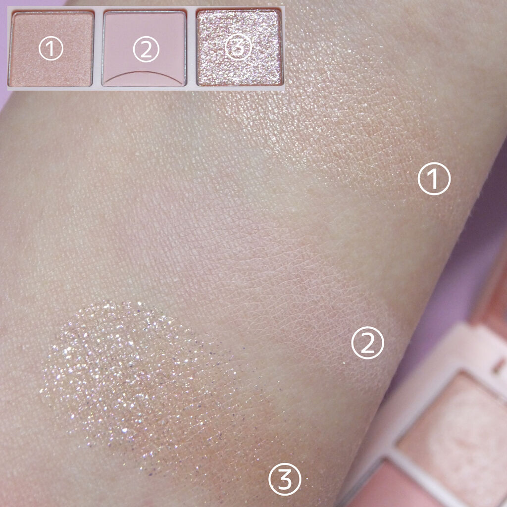 マイフェイブムードアイパレット 9カラー/HOLIKA HOLIKA/アイシャドウパレットを使ったクチコミ（3枚目）