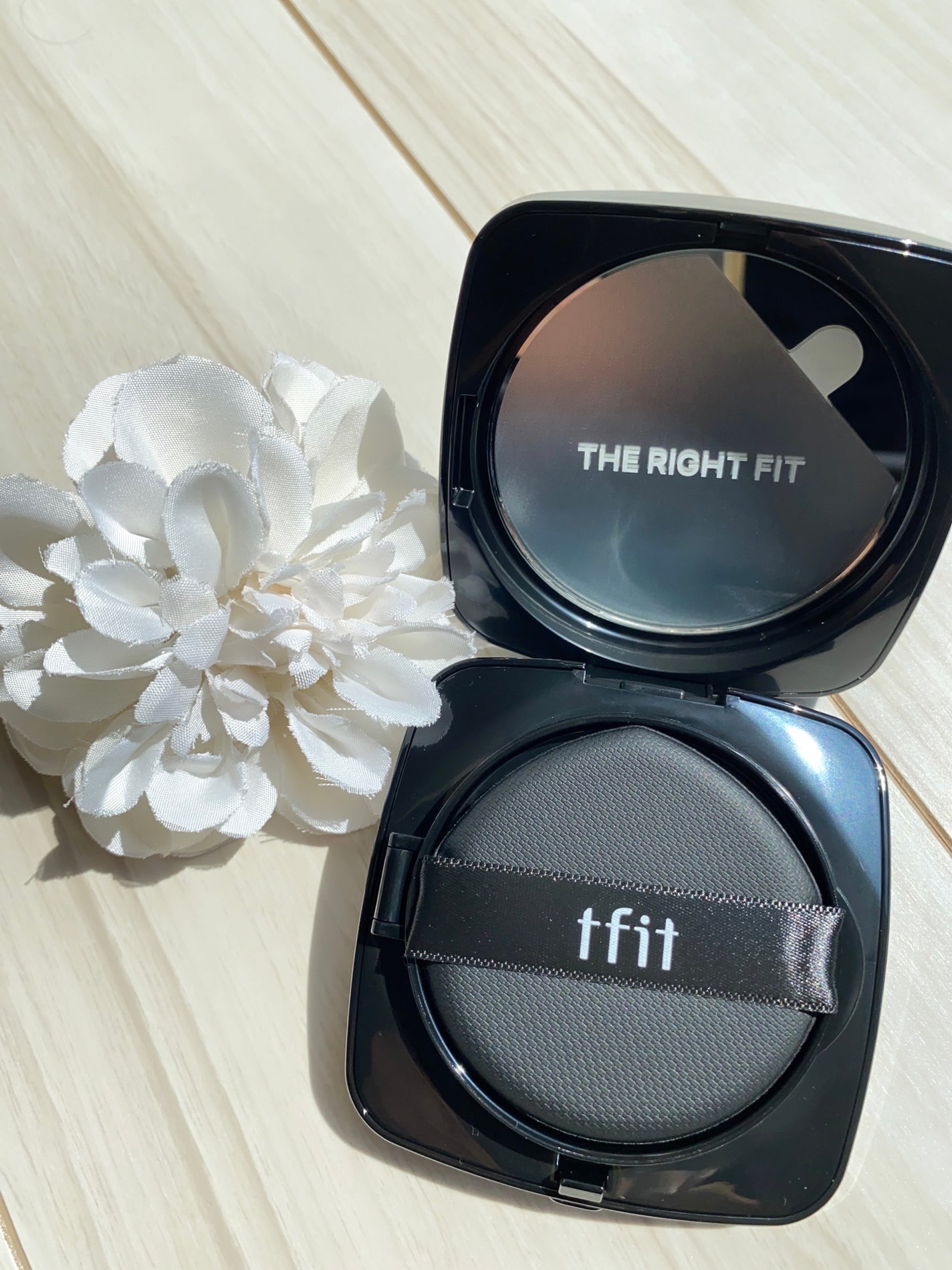 レイヤリングフィット グロークッションEX/TFIT/クッションファンデーションを使ったクチコミ(5枚目)