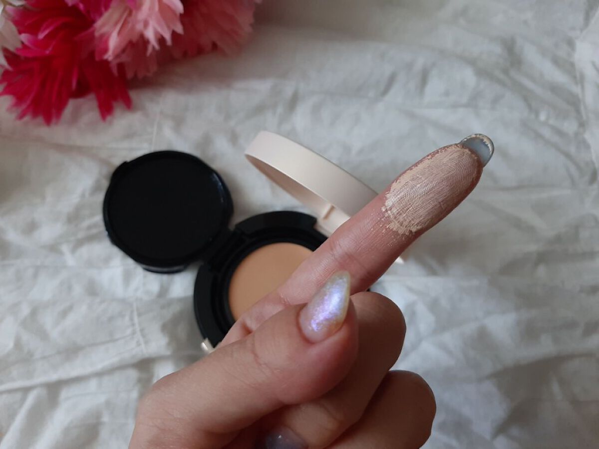 ドラマティッククッションジェリー/マキアージュ/クッションファンデーションを使ったクチコミ（3枚目）