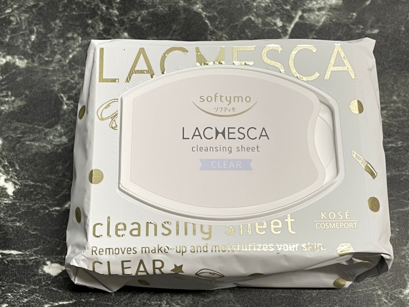 水クレンジングシート(クリア)/ラチェスカ/クレンジングシートを使ったクチコミ(3枚目)