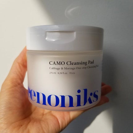CAMO クレンジングパッド/keenoniks/クレンジングシートを使ったクチコミ(1枚目)
