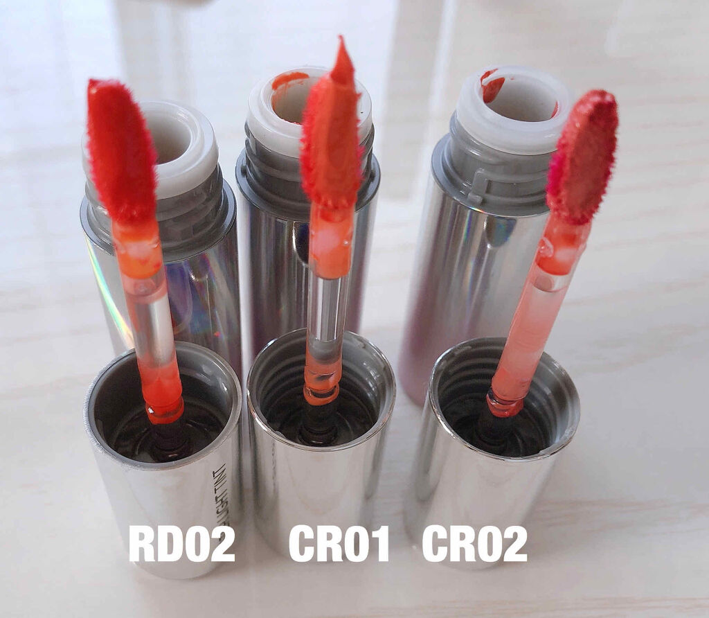 アピュー ウォーターライト ティント/A’pieu/リップティントを使ったクチコミ（2枚目）