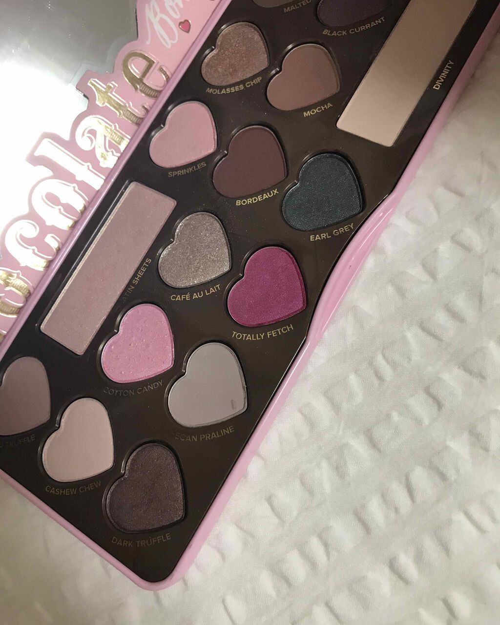 チョコレート ボンボン アイ シャドウ コレクション/Too Faced/アイシャドウパレットを使ったクチコミ(2枚目)