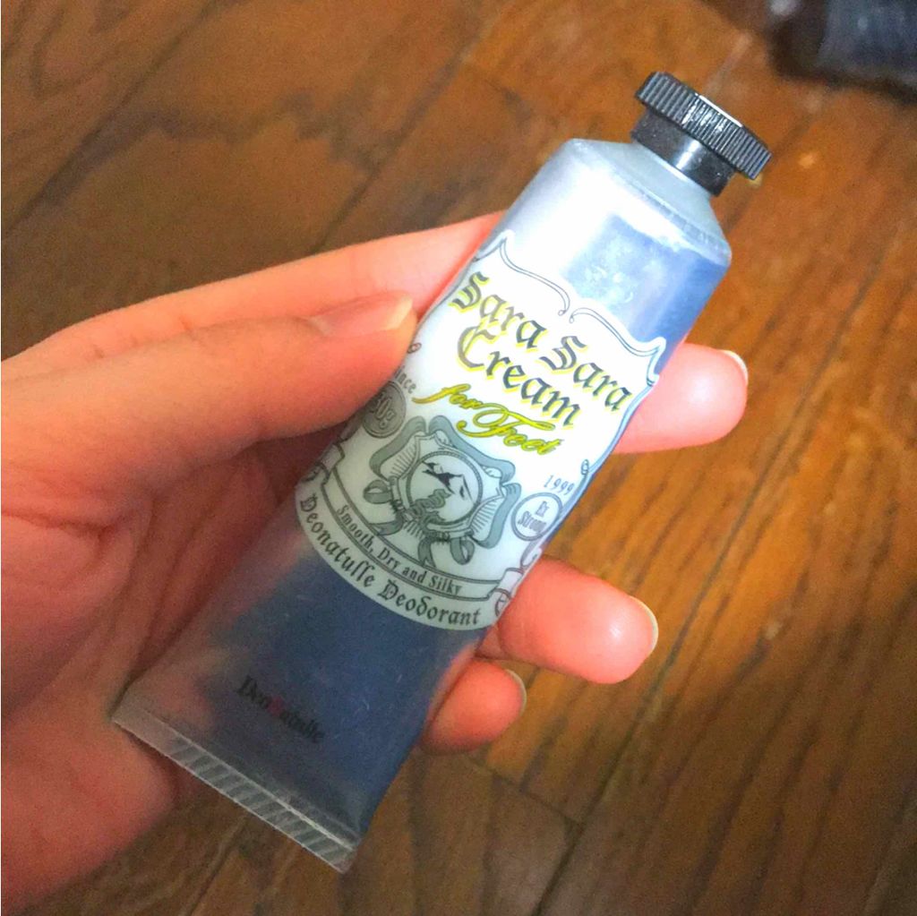 足指さらさらクリーム/デオナチュレ/デオドラント・制汗剤を使ったクチコミ（1枚目）