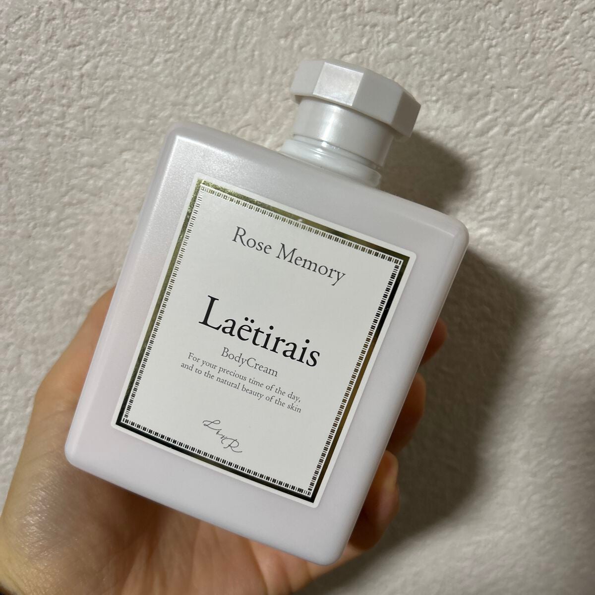 Laëtirais-レティレーズ-ボディクリーム RoseMemory/Laëtirais/ボディクリームを使ったクチコミ(1枚目)