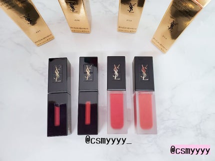 ルージュ ピュールクチュール ヴェルニ ヴィニルクリーム/YVES SAINT LAURENT BEAUTE/口紅を使ったクチコミ(1枚目)