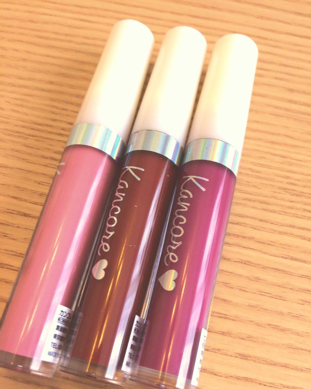 カンコレ リップグロス/DAISO/リップグロスを使ったクチコミ（1枚目）