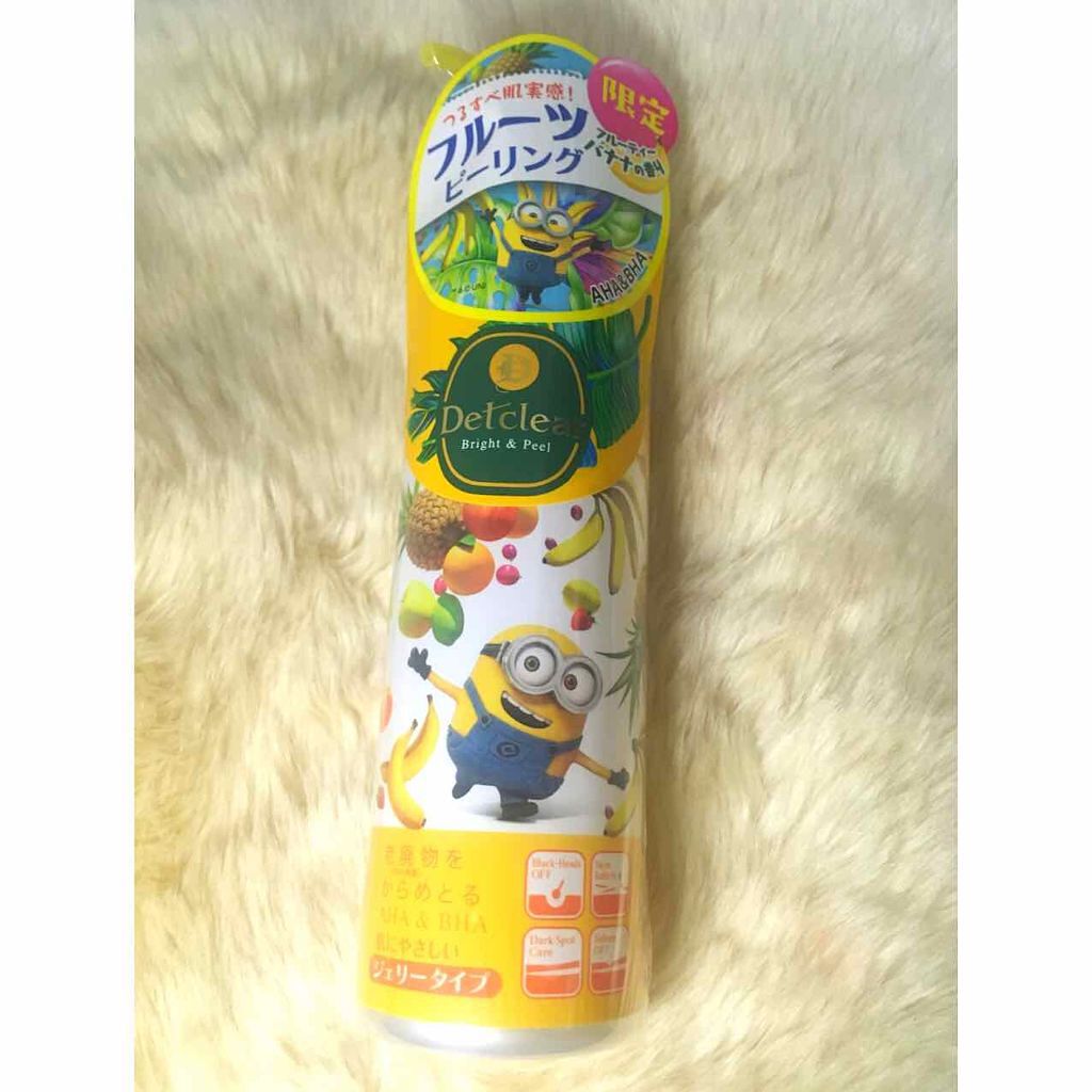 DETクリア ブライト＆ピール ピーリングジェリー<ミックスフルーツの香り>/Detclear/ピーリングを使ったクチコミ（1枚目）
