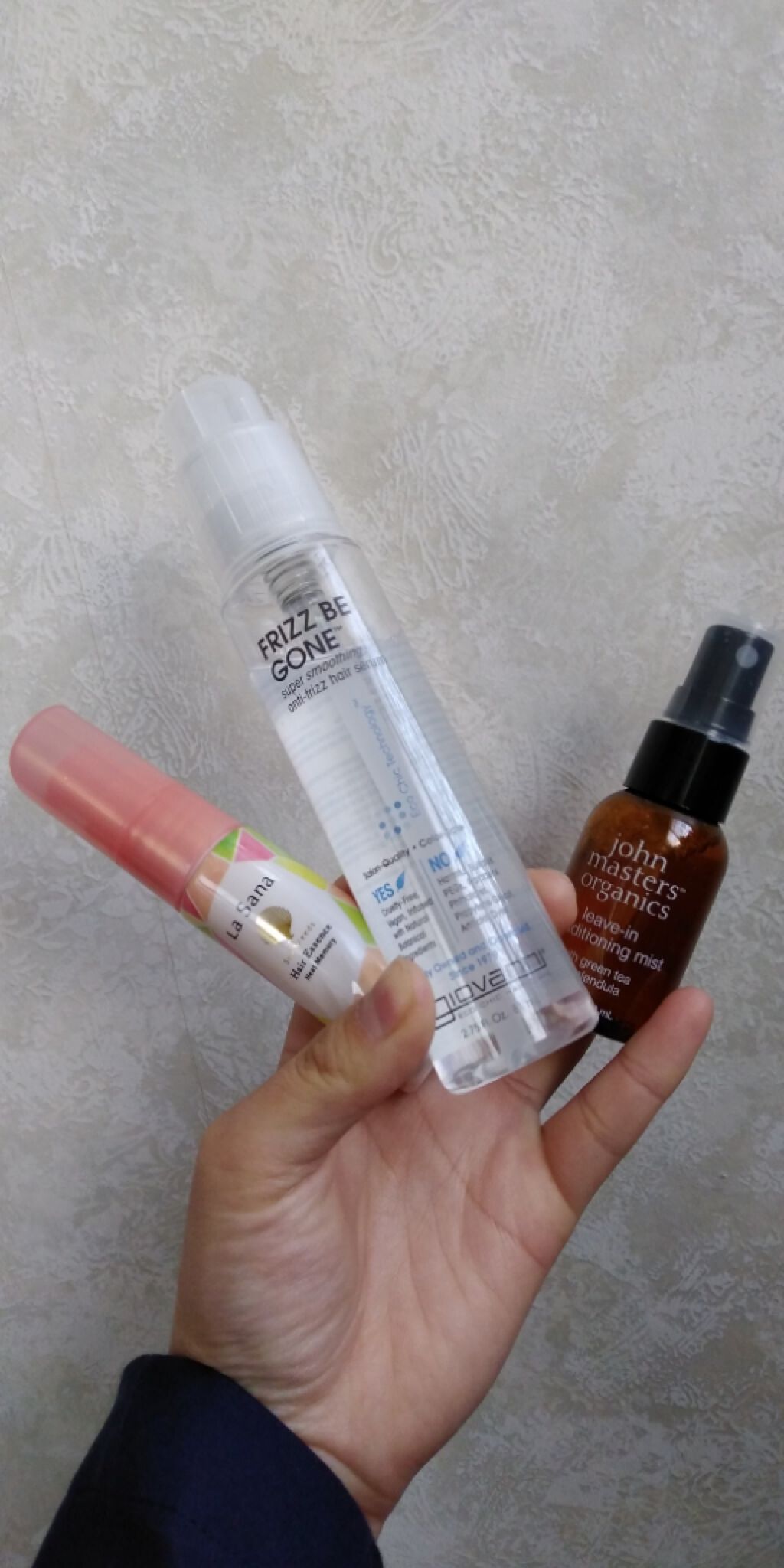 G&Cリーブインコンディショニングミスト N/john masters organics/アウトバストリートメントを使ったクチコミ（1枚目）