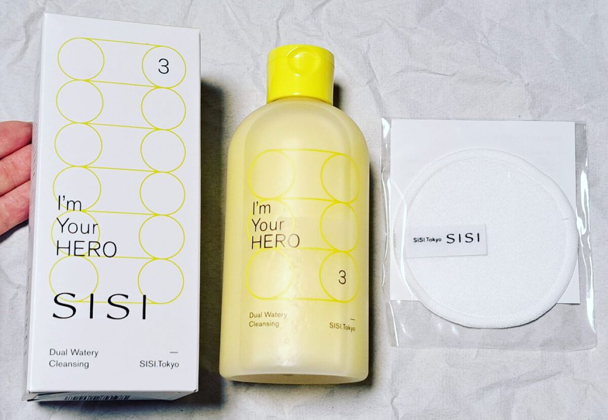 アイムユアヒーロー/SISI/クレンジングウォーターを使ったクチコミ（1枚目）