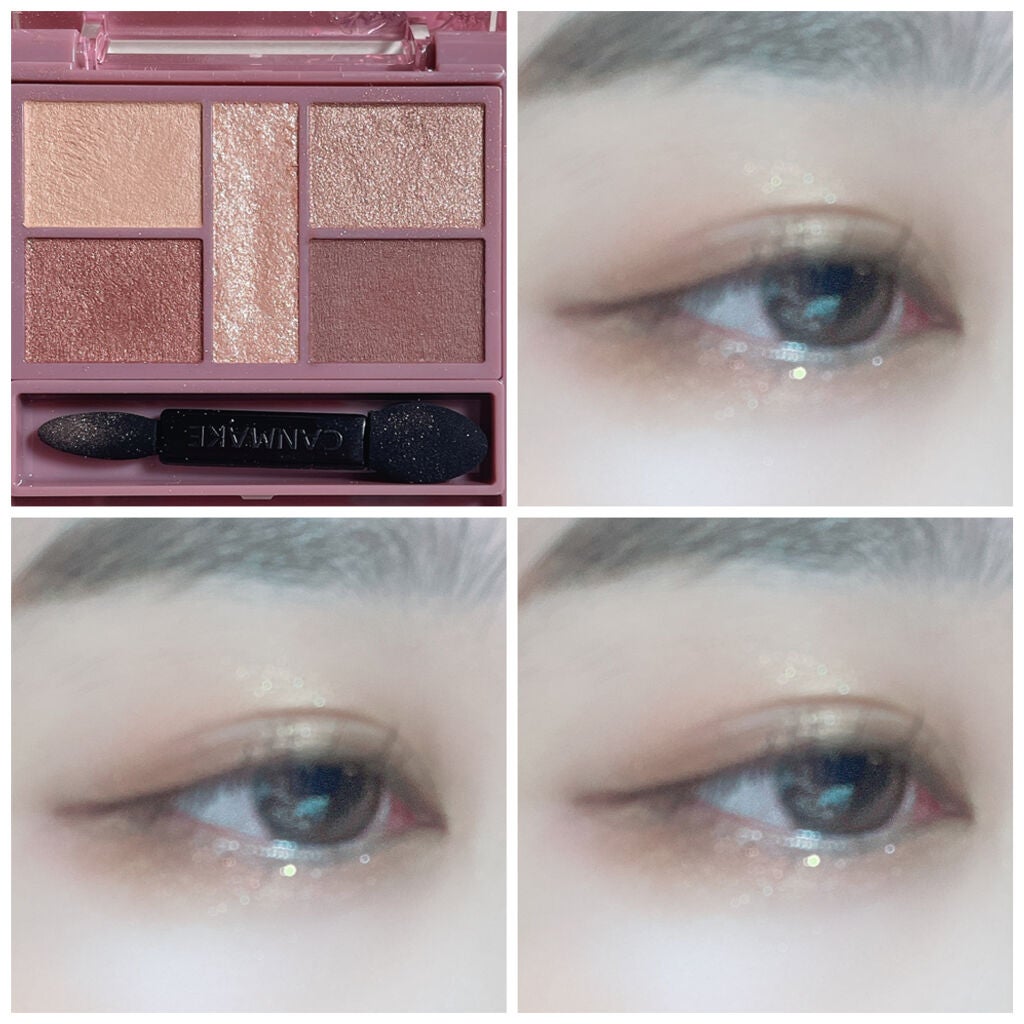 パーフェクトスタイリストアイズ/キャンメイク/アイシャドウパレットを使ったクチコミ(2枚目)