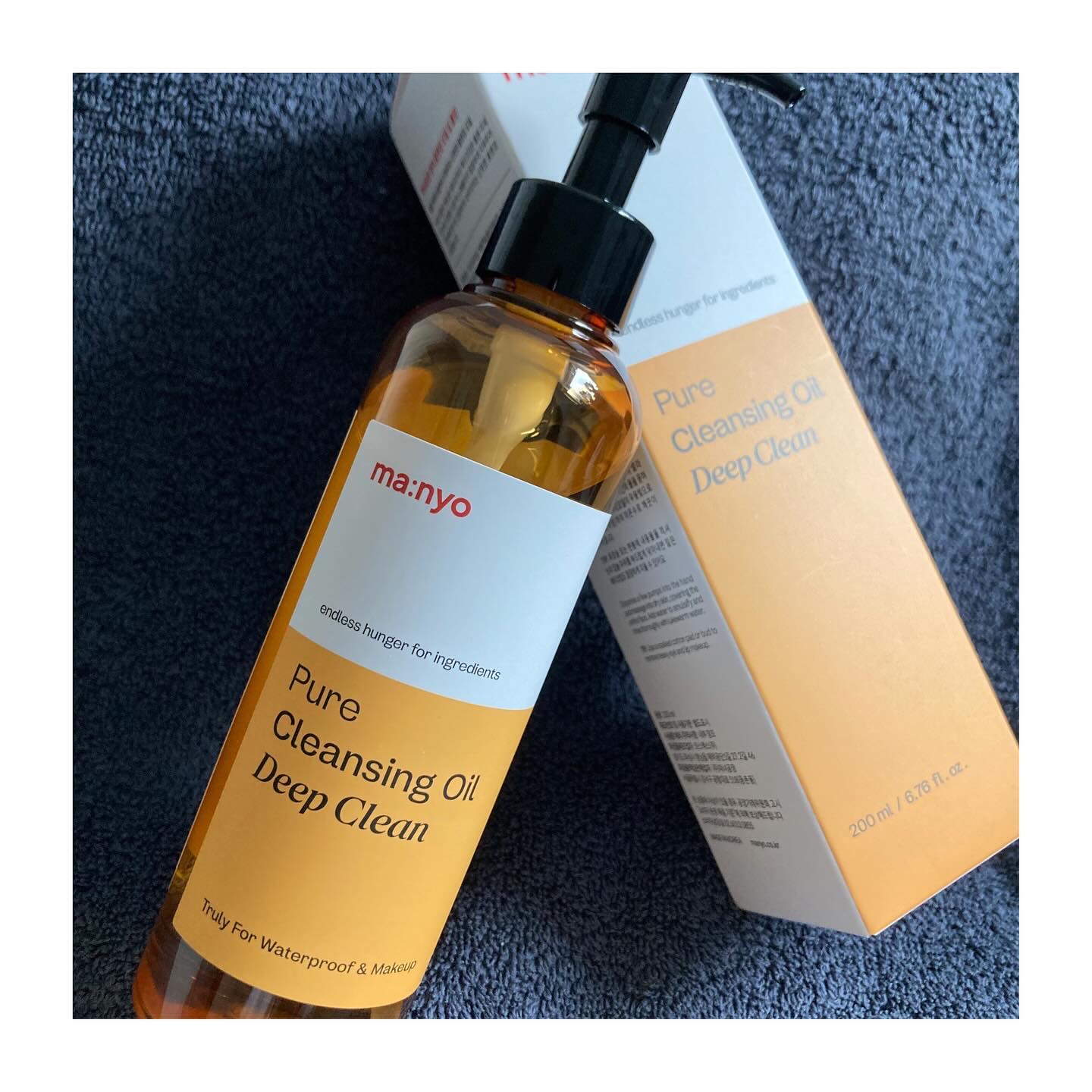 ピュアクレンジングオイル ディープクリーン/manyo/オイルクレンジングを使ったクチコミ（1枚目）