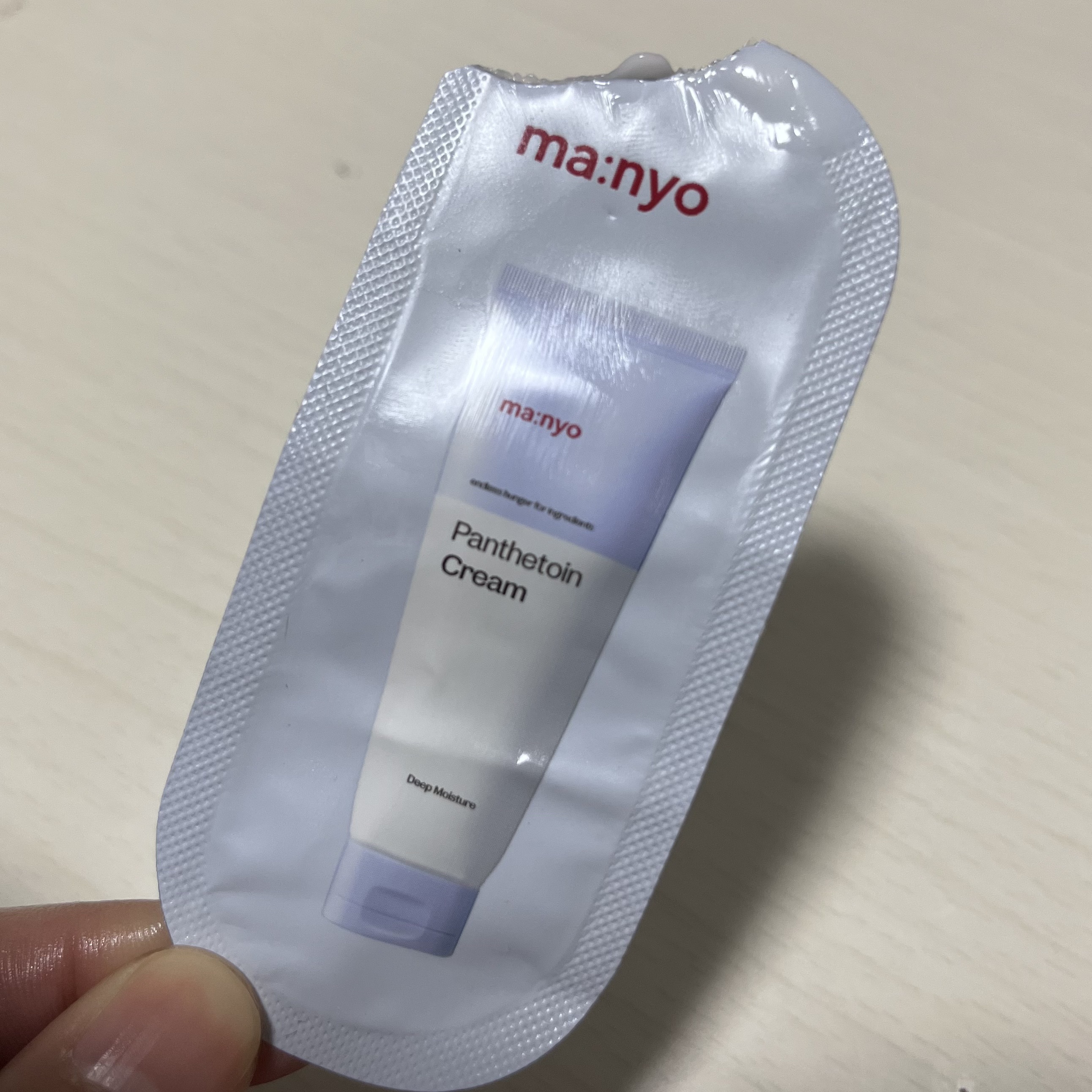 パンテトインクリーム/manyo/フェイスクリームを使ったクチコミ（1枚目）