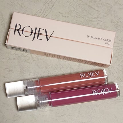 LIP PLUMPER GLAZE TINT/ROJEV/口紅を使ったクチコミ(1枚目)