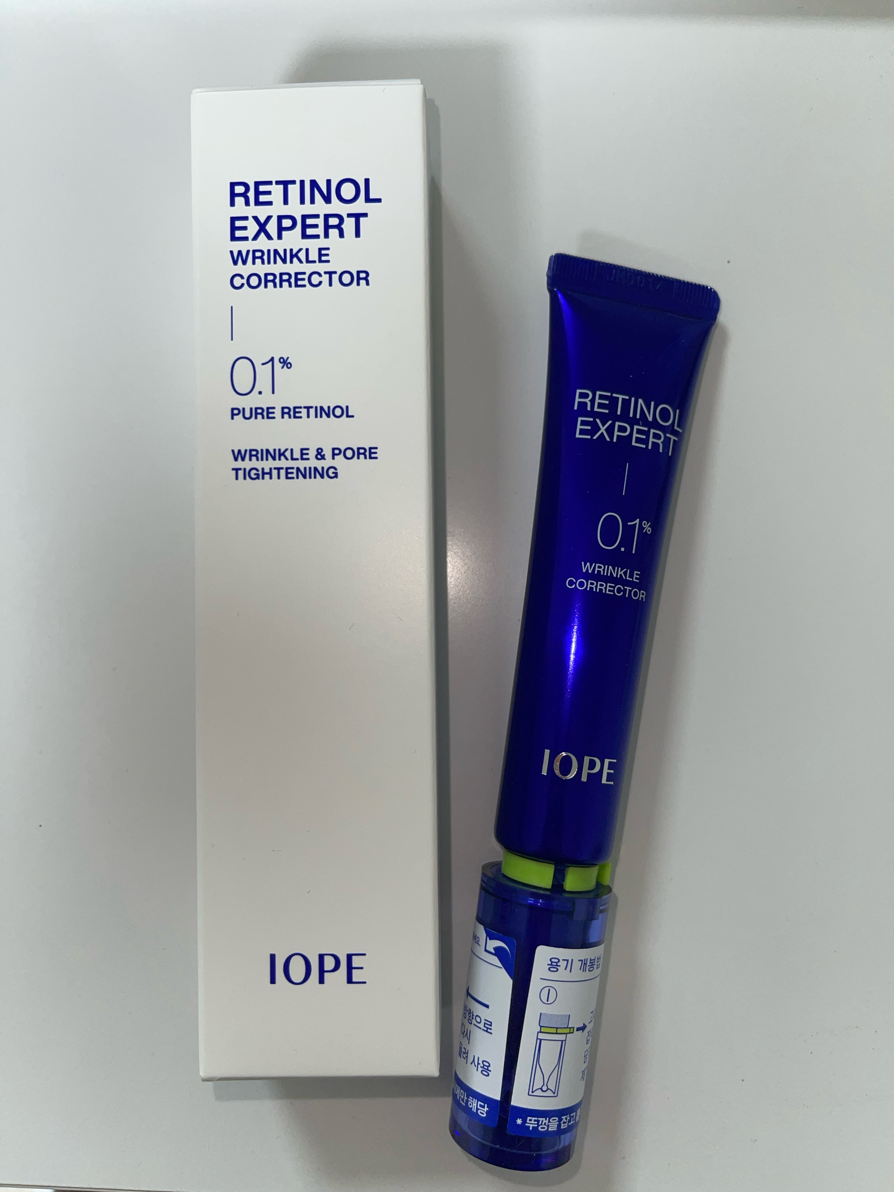 レチノール エキスパート0.1%/IOPE/美容液を使ったクチコミ（1枚目）