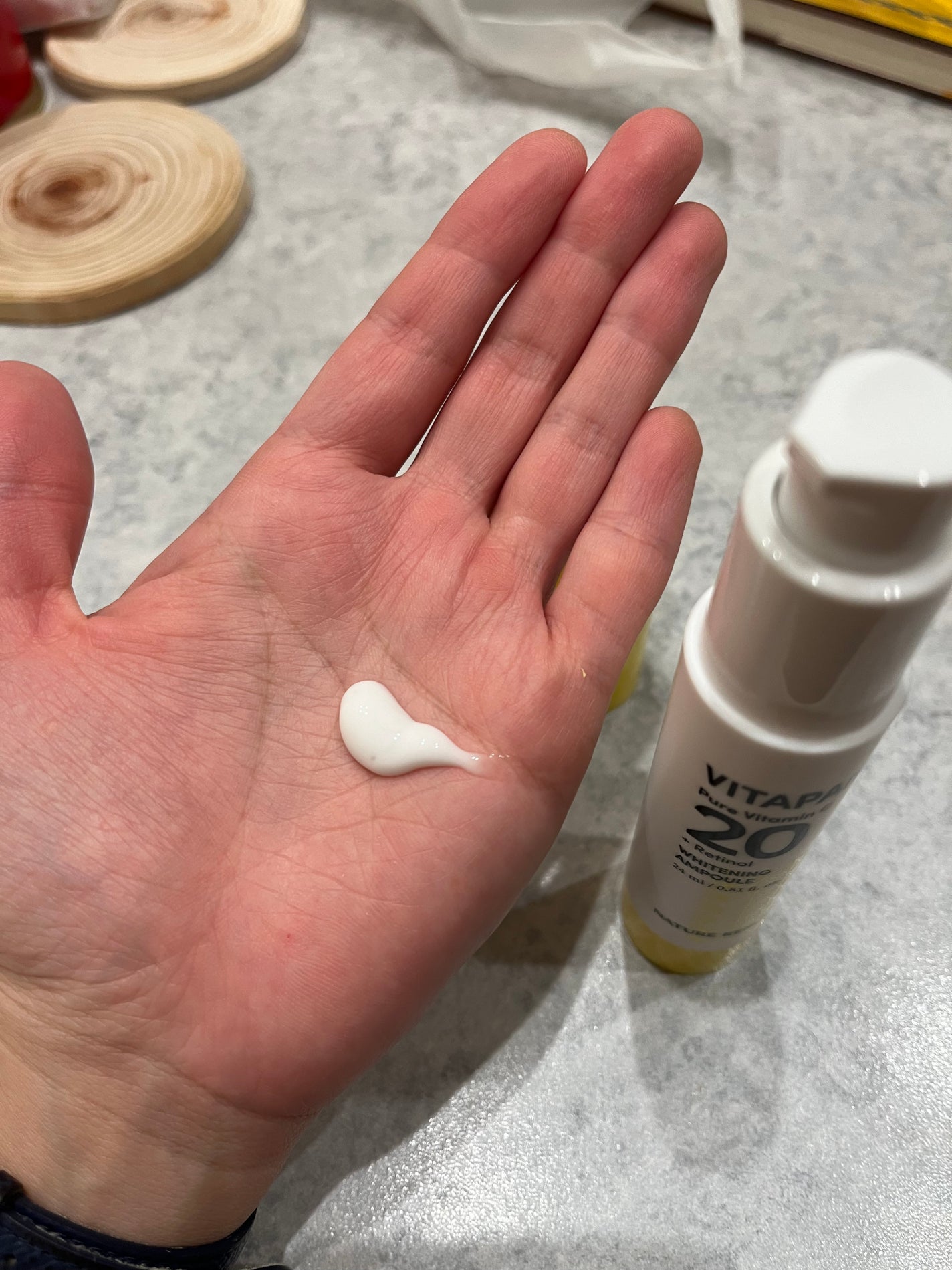 ビタペアC ビタレチ美容液/ネイチャーリパブリック/美容液を使ったクチコミ(3枚目)