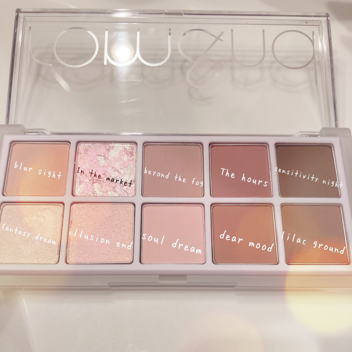 ベターザンパレット/rom&nd/アイシャドウパレットを使ったクチコミ（2枚目）