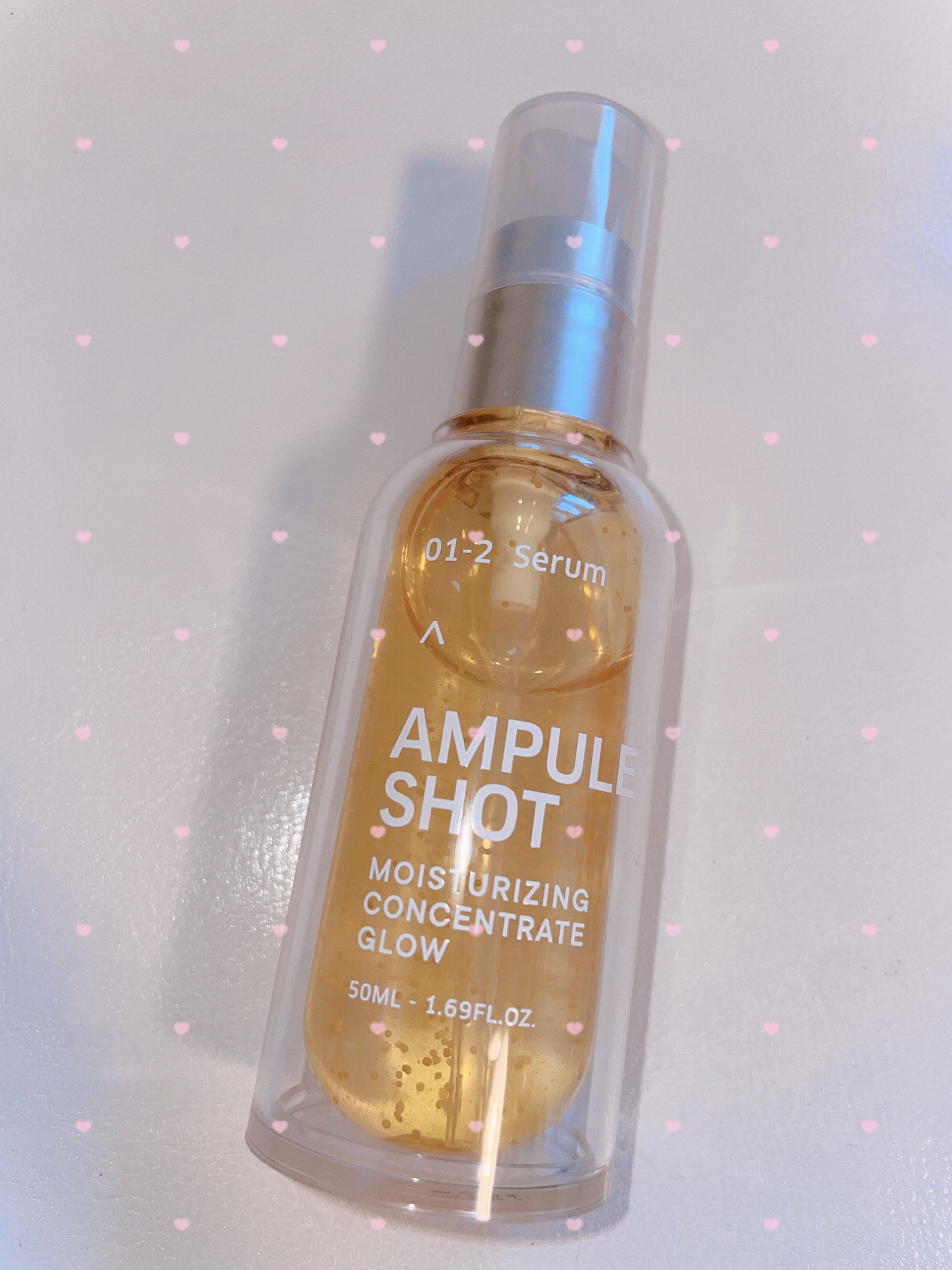 モイスチャーライジング コンセントレートグロウ セラム/AMPULE SHOT/美容液を使ったクチコミ（1枚目）