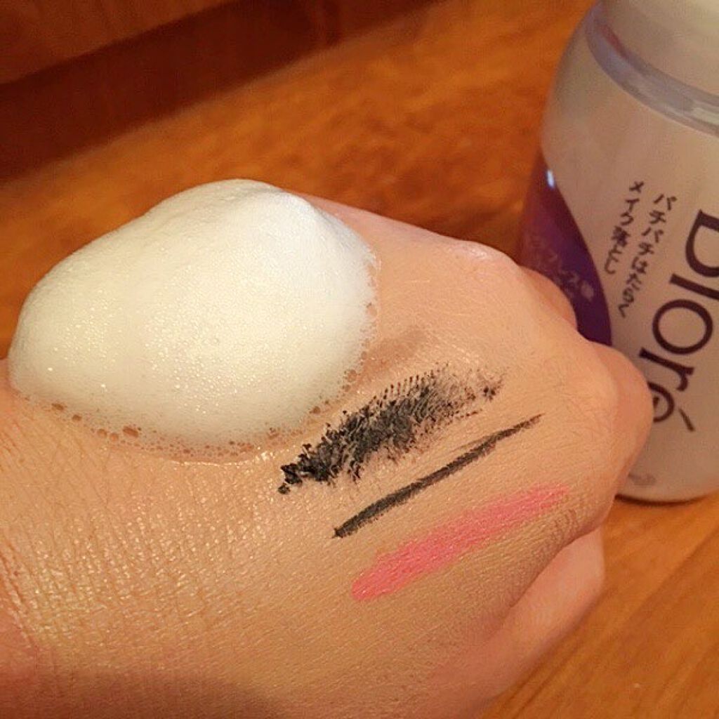 パチパチはたらくメイク落とし/ビオレ/クレンジングウォーターを使ったクチコミ(5枚目)