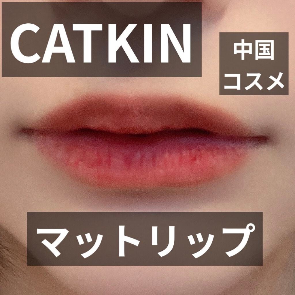 Dreamworld Carving Lipstick/CATKIN/口紅を使ったクチコミ(1枚目)