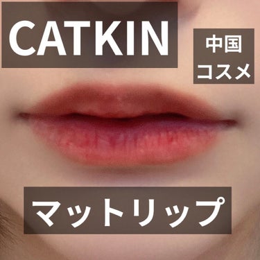 Dreamworld Carving Lipstick/CATKIN/口紅を使ったクチコミ（1枚目）