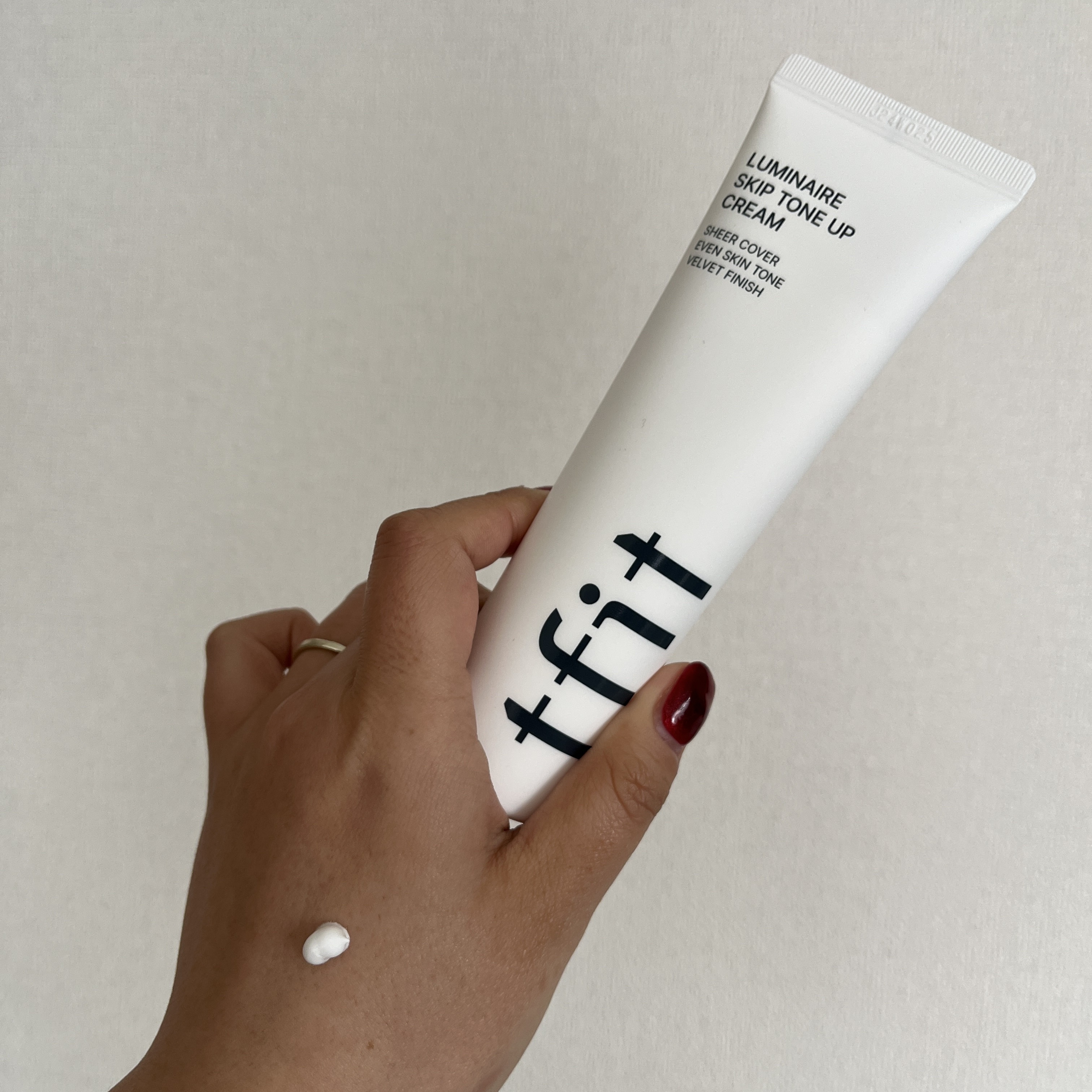 ルミネールスキップトーンアップクリーム/TFIT/化粧下地を使ったクチコミ（2枚目）