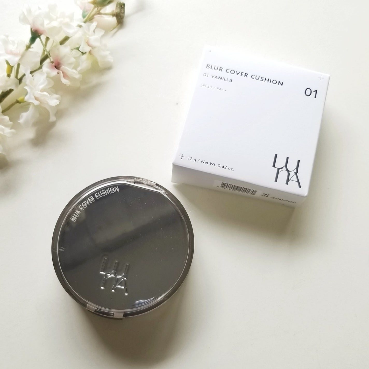 ブラーカバークッション/LUNA/クッションファンデーションを使ったクチコミ(1枚目)