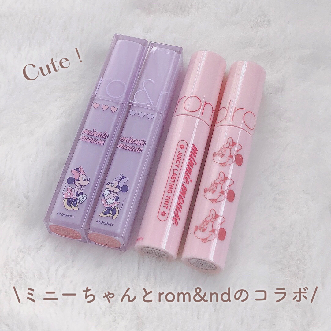 ジューシーラスティングティント/rom&nd/リップティントを使ったクチコミ（2枚目）