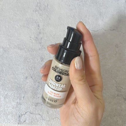 カラーステイ ロングウェア メイクアップ/REVLON/リキッドファンデーションを使ったクチコミ(2枚目)