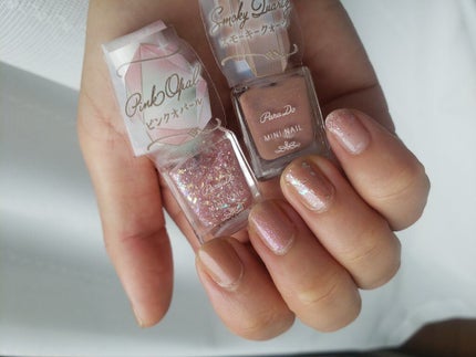 土木系おねいさん on LIPS 「新しく買ったネイルの試し塗り~♪ネイルホリックPU121(4月..」(8枚目)