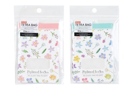 DAISO 窓付テトラバッグ ブロッサム