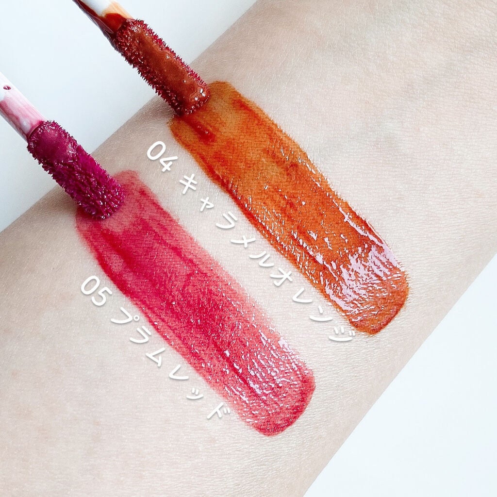 ウォータリーティントリップ/CEZANNE/リップティントを使ったクチコミ(4枚目)