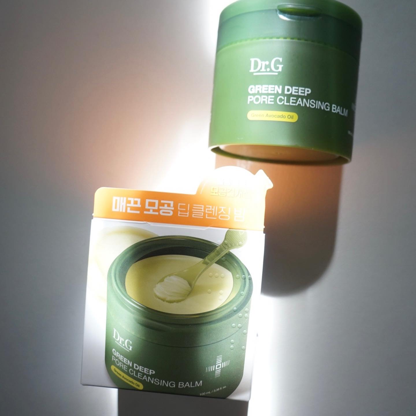 グリーンディープポアクレンジングバーム/Dr.G/クレンジングバームを使ったクチコミ（2枚目）