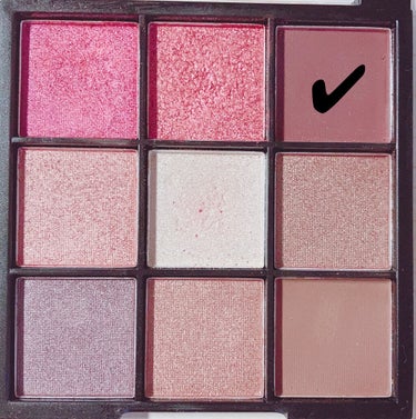 UR GLAM　BLOOMING EYE COLOR PALETTE/U R GLAM/アイシャドウパレットを使ったクチコミ（2枚目）