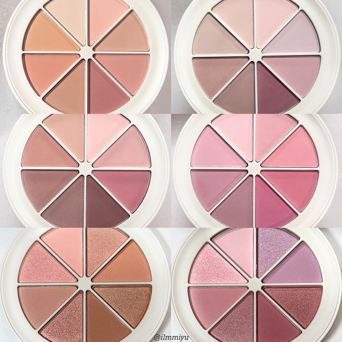 ミドルトーンアイシャドウコレクターパレット/Laka/アイシャドウパレットを使ったクチコミ(8枚目)