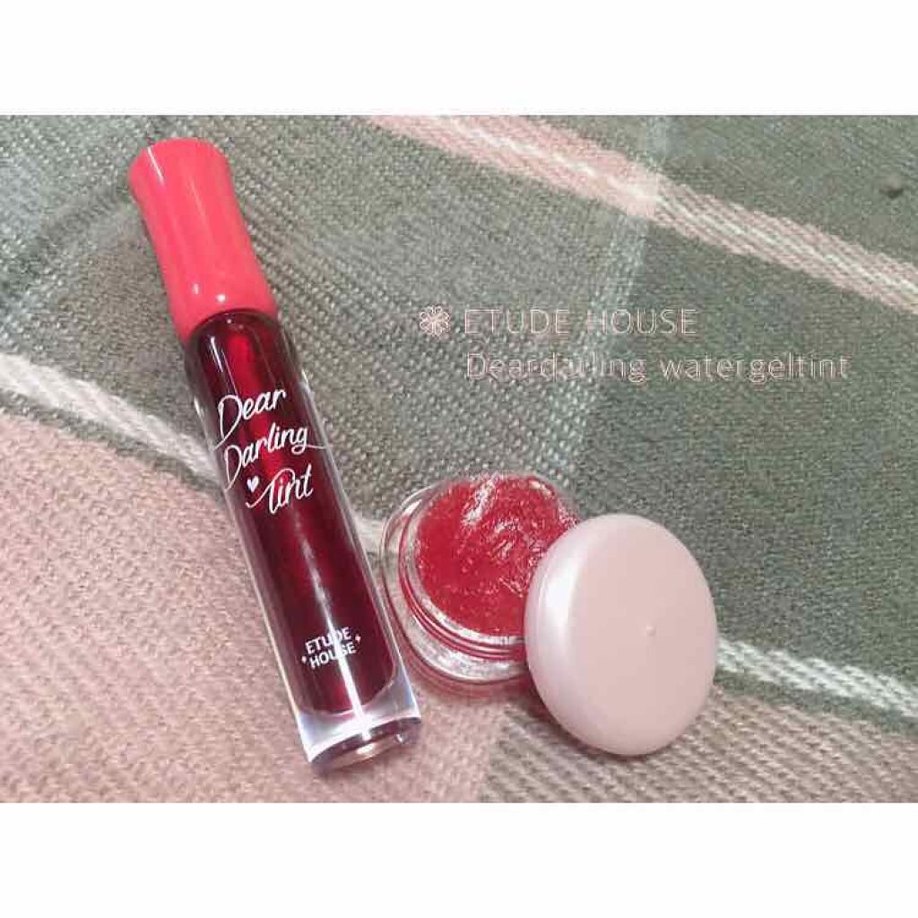 ディアダーリン ウォータージェルティント/ETUDE/リップティントを使ったクチコミ（1枚目）