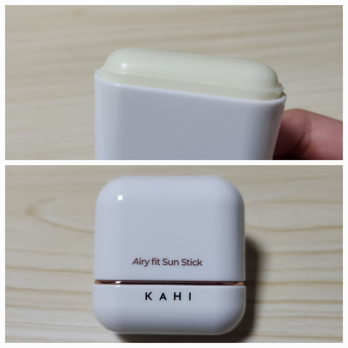 エアリーフィットサンスティック/KAHI/日焼け止めスティックを使ったクチコミ(1枚目)