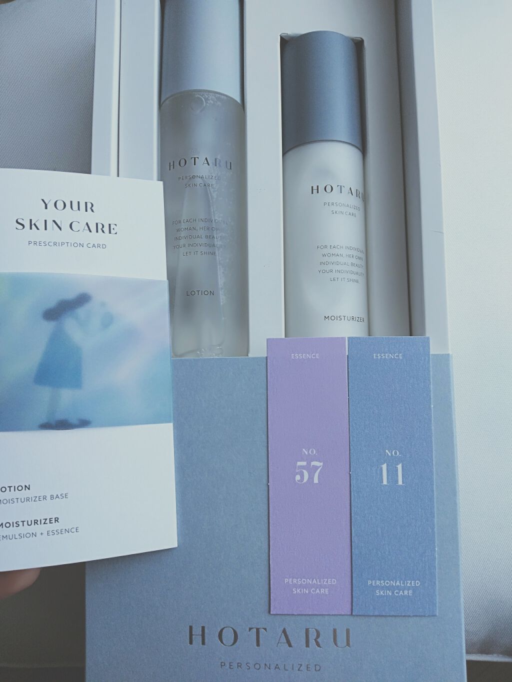 HOTARU PERSONALIZED/HOTARU PERSONALIZED/スキンケアキットを使ったクチコミ(1枚目)