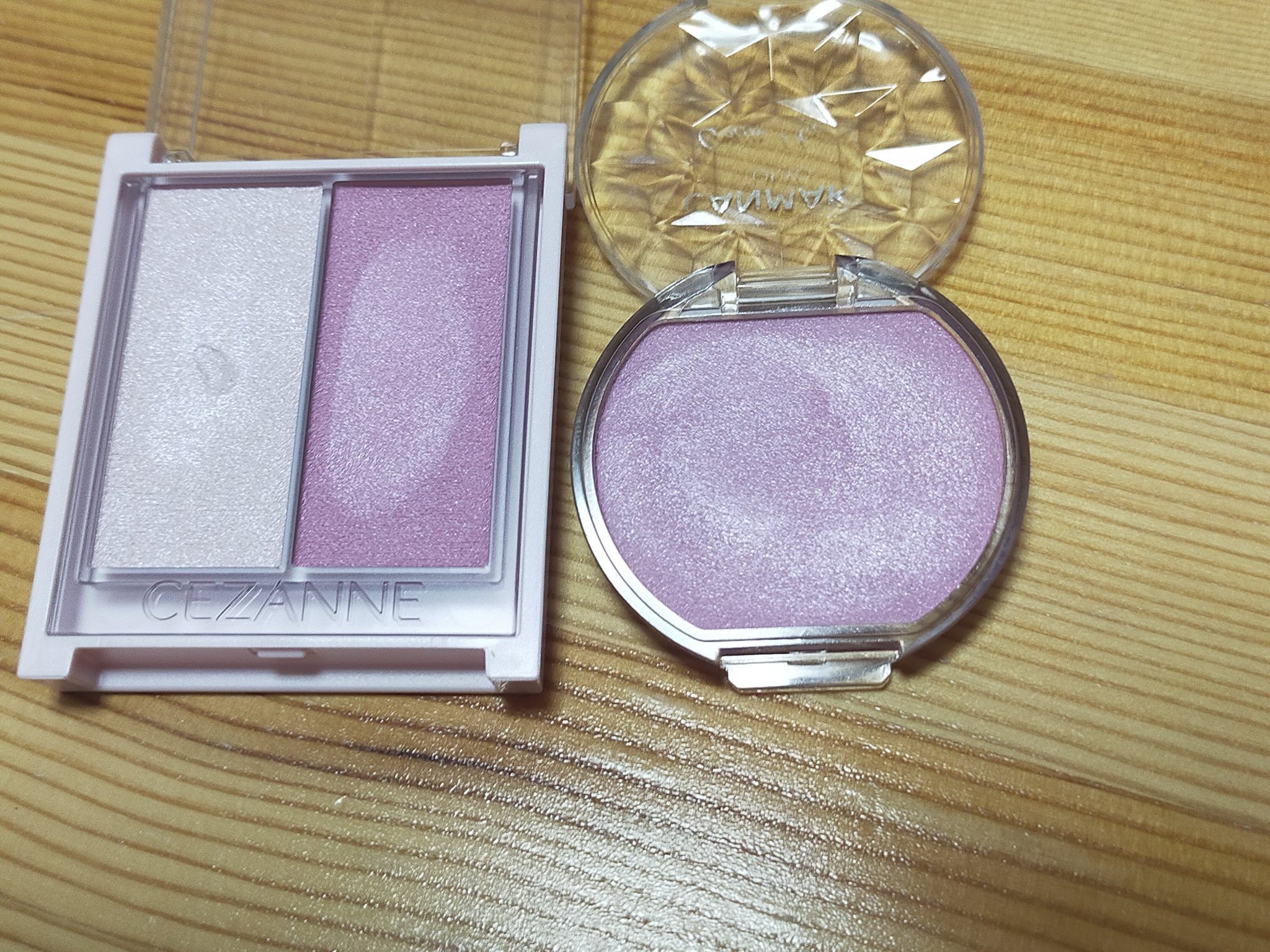 フェイスグロウカラー/CEZANNE/クリームハイライトを使ったクチコミ（2枚目）